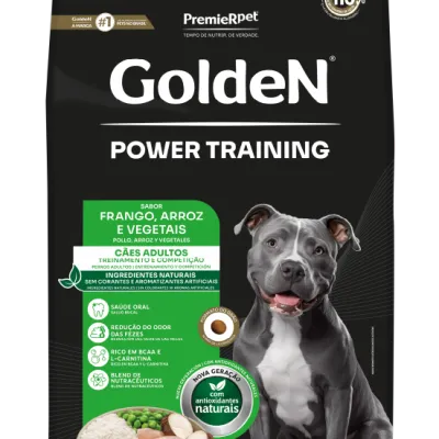 GoldeN Power Training Cães Adultos Frango & Arroz