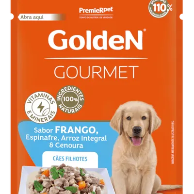 GoldeN Gourmet Cães Filhotes Frango