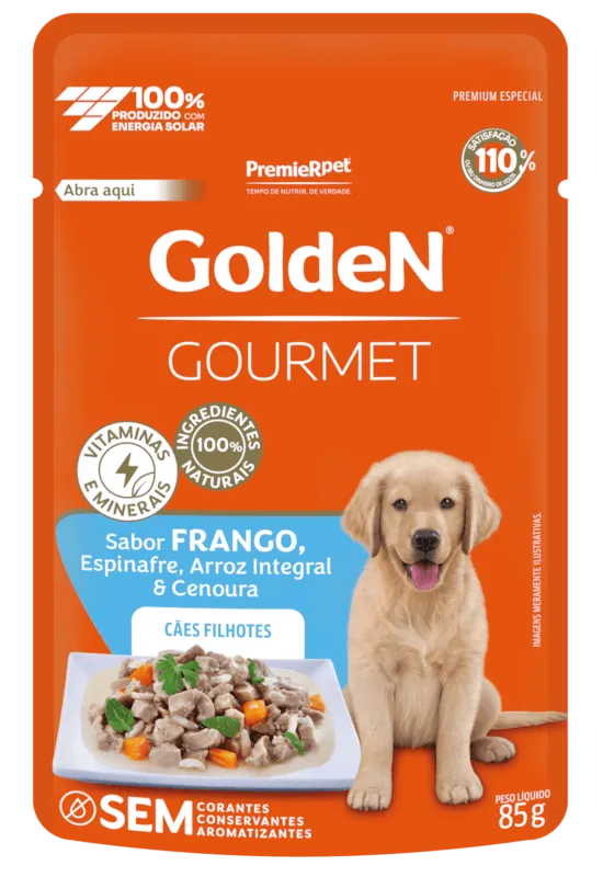 GoldeN Gourmet Cães Filhotes Frango