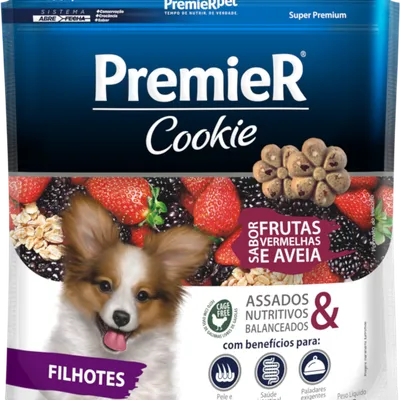 PremieR Cookie Cães Filhotes Frutas Vermelhas e Aveia
