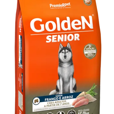 GoldeN Formula Cães Seniores Frango e Arroz