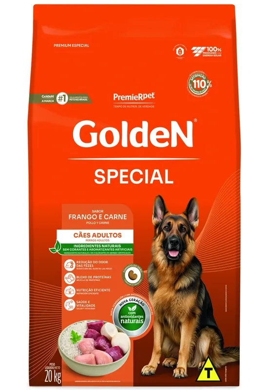 GoldeN Special Cães Adultos Frango e Carne