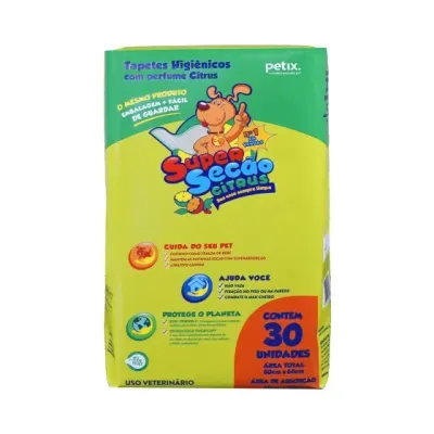 Tapete Higiênico Super Secão 30 unidades