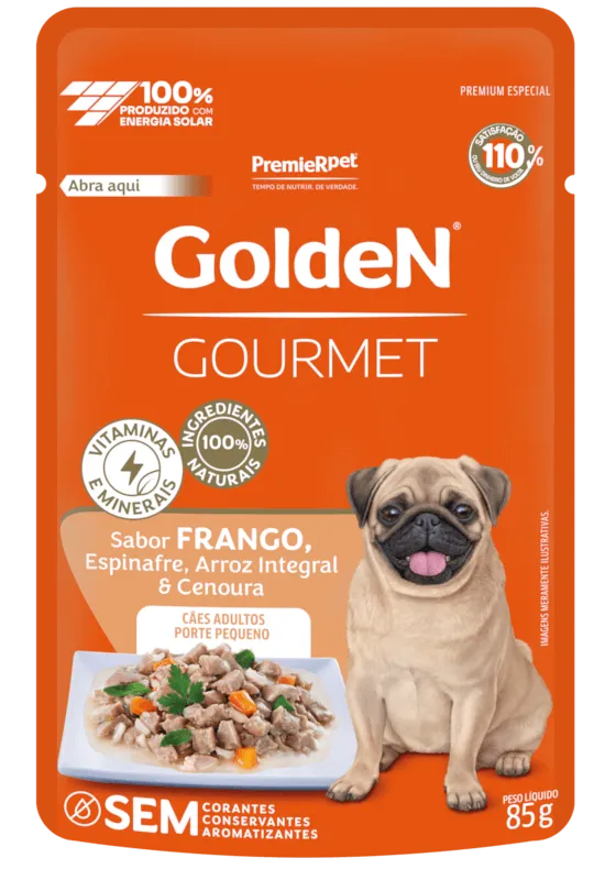 GoldeN Gourmet Cães Adultos Porte Pequeno Frango