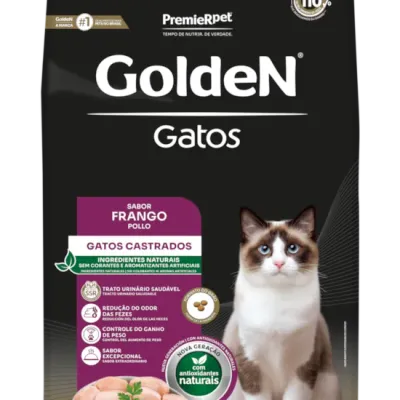 GoldeN Gatos Castrados Frango