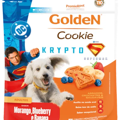 GoldeN Cookie Cães Adultos Porte Pequeno Krypto