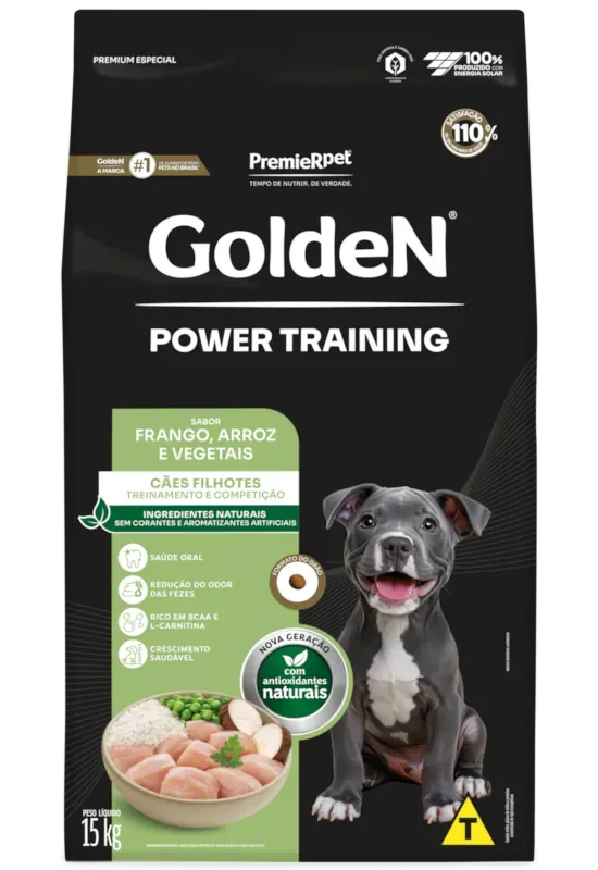 GoldeN Power Training Cães Adultos Frango & Arroz