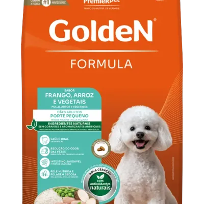 GoldeN Formula Cães Adultos Porte Pequeno Frango & Arroz